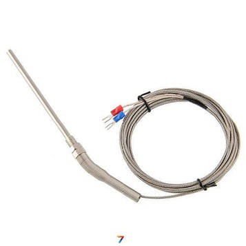 TK-100-3M Термопара типу К, зонд. Кабель 3 метри. 0 ... 800 С