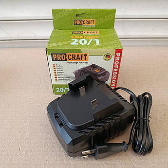 Зарядний пристрій Procraft Charger 20/1 Universal