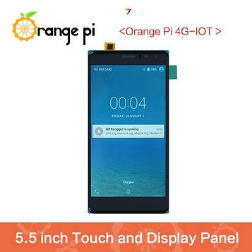 Orange Pi 4G-IOT 5.5 LCD Touch Screen Сенсорний TFT LCD дисплей для Orange Pi 4G-IOT. 5,5 дюйма