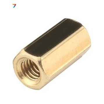 TFF-M2.5X12 Дистанційна стійка з різьбленням M2.5: мідний сплав: 12 мм, Ключ: 4,5 мм