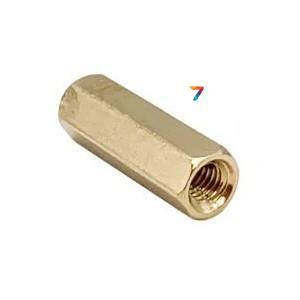 TFF-M2.5X20 Дистанційна стійка з різьбленням M2.5: мідний сплав: 20 мм, Ключ: 4,5 мм