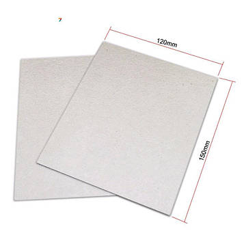 Слюда для СВЧ 100mmx120mm Слюда для НВЧ: Розміри: 100х120 мм.