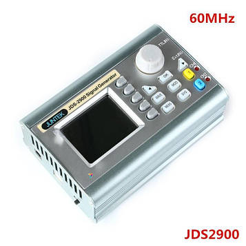 JDS2900-60MHz Двоканальний DDS генератор сигналів довільної і стандартної форми. Форма: синусоїдальна, прямокутна, трикутна,