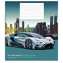 Зошит 12_арк. лінія "STAR" / Сучасні авто, фото 2