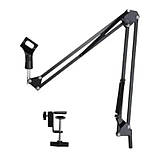 Тримач для телефона та планшета з регулюванням висоти та поворотом на 360° Настільний металевий, фото 3