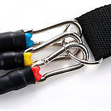 Комплект для фітнесу Training Pro з 5 рівнями опору та чохлом для домашніх тренувань, фото 3