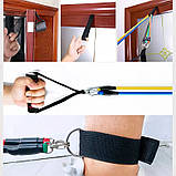 Комплект для фітнесу Training Pro з 5 рівнями опору та чохлом для домашніх тренувань, фото 4