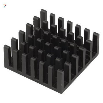 ICKBGA23X23X10 23X23X10, штампований, алюміній