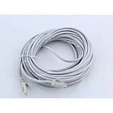 Інтернет-кабель патч-корд UTP RJ45 CAT5e LAN 10 м, мідний, для під'єднання Ethernet-мережі, фото 3