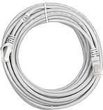 Інтернет-кабель патч-корд UTP RJ45 CAT5e LAN 10 м, мідний, для під'єднання Ethernet-мережі, фото 5