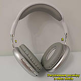 Бездротові Bluetooth-навушники P9 Pro Max з MP3, AUX і мікрофоном, складані, з потужним басом, фото 10