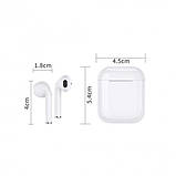 Бездротові навушники i9S-TWS з активним шумозаглушенням і кейсом для заряджання, фото 4