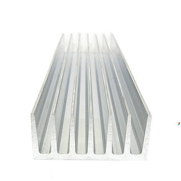 ALPR-1000X79X35 Радіаторний профіль, без покриття, Периметр - 560 мм, Сплав АД31Т5, Вага 1 м.п. - 2,843 кг, Розміри: 1000Х79Х35