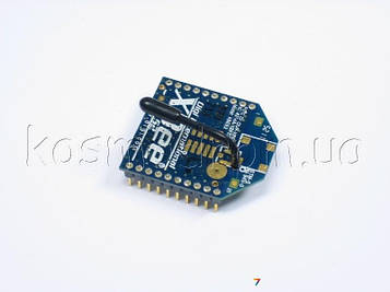 XB24-Z7WIT-004 Приймально-передавач загального призначення - Частота: 2.4 ГГц: Режим: приймач, передавач, Стандарт: ZigBee,