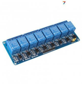 8-Channel 24V Relay Module for Arduino Восьмиканальний релейний модуль для ARDUINO контролерів. 24V. Low level trigger