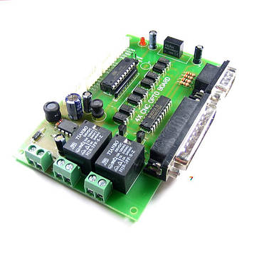 CNC CONTROLLER 4X OPTO Контролер призначений для створення електронної системи управління верстатом ЧПУ на базі IBM PC