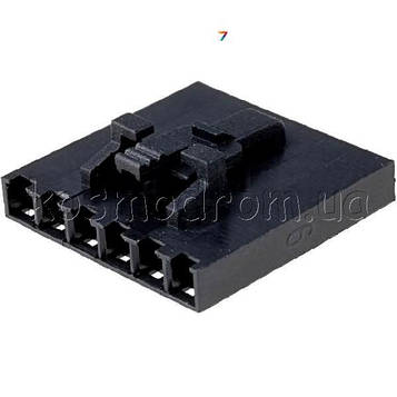 NCDG-06 Роз'єм: провід-плата: вилка: мама: PIN: 6: Растр: 2,54 мм: -25 ... 85 ° C