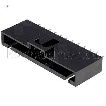 NCDW-12 Роз'єм: провід-плата: гніздо: (тато): PIN: 12: Растр: 2,54мм