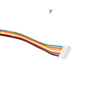 XH2.54-6P-Male-20 Роз'єм живлення, тато, крок: 2,54 мм, довжина кабелю 200 мм, кількість контактів: 6