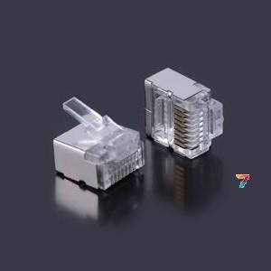 RJ45CB-8P8C-01-KB Роз'єм RJ-45. 8P8C Short type. Пкриття сталь