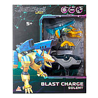 Ігровий набір SCREECHERS WILD! S5 L1 V2 – СОЛЕНТ (запускник-бластер, машинка-трансформер)