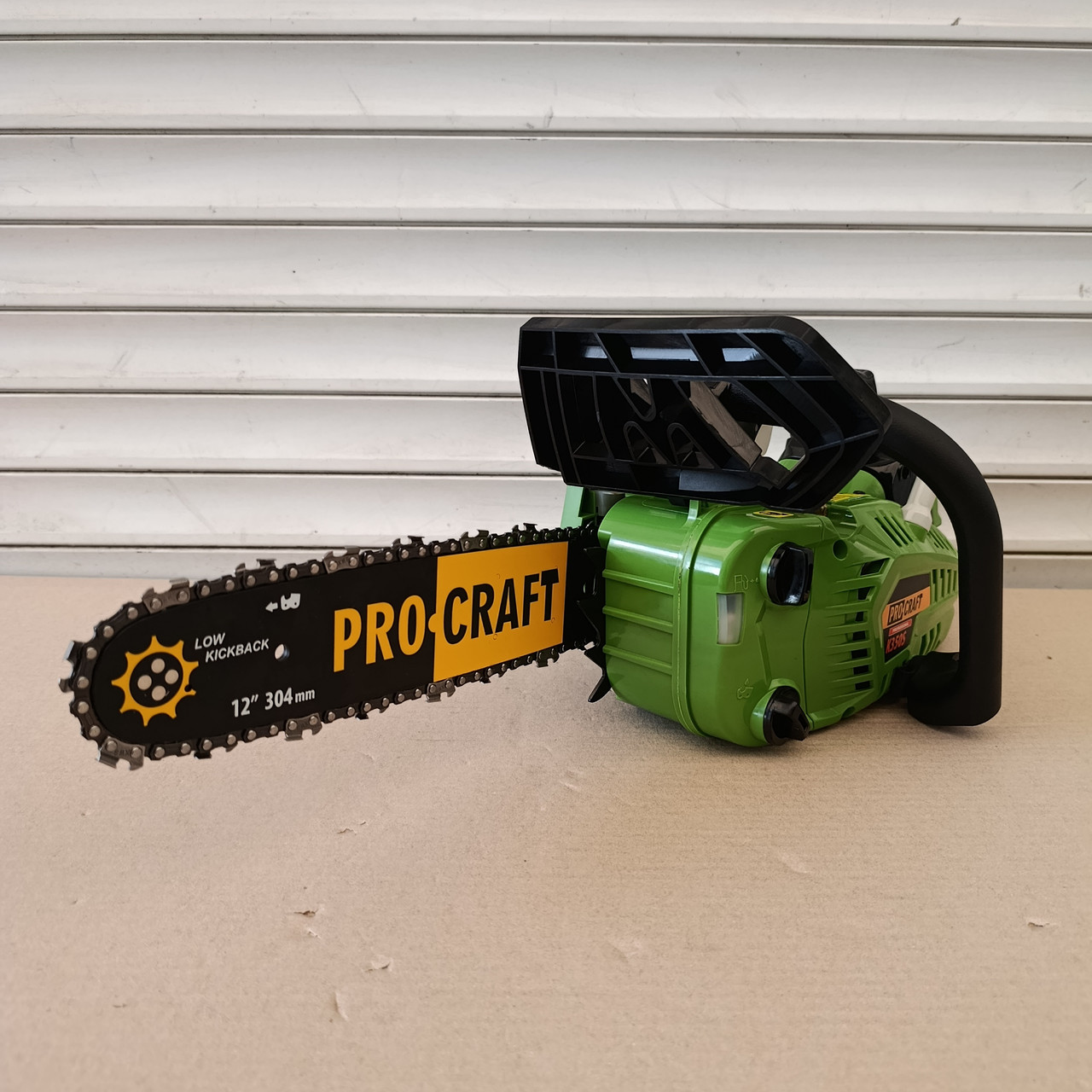 Бензопила Procraft K350S (0.85 кВт, шина 30 см) Легка ланцюгова пила-сучкоріз Прокрафт K350S, фото 1