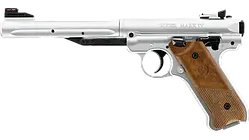 Пневматичний пістолет Umarex Ruger Mark IV Stainless кал. 4,5 мм
