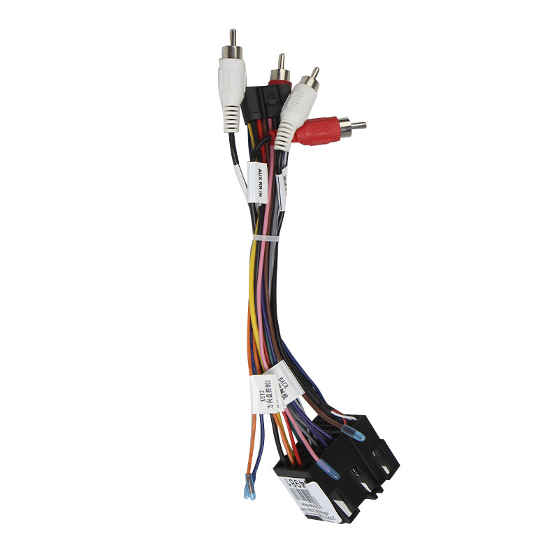 Адаптер штатного підсилювача FEELDO Audi A6 2004-2010 A3/A4 2004-2006 базова комплектація (7729) 9 шт., фото 1