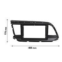 Перехідна рамка 9" Lesko Hyundai Elantra (AD) Avante (AD) 2018-2020 (2091) 5 шт., фото 4