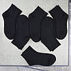 Шкарпетки чоловічі 12 пар "Чорні" бавовна преміум сегмент середньої висоти розмір 41-45 арт. 265.12, фото 3
