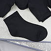 Шкарпетки чоловічі 12 пар "Чорні" бавовна преміум сегмент середньої висоти розмір 41-45 арт. 265.12, фото 6