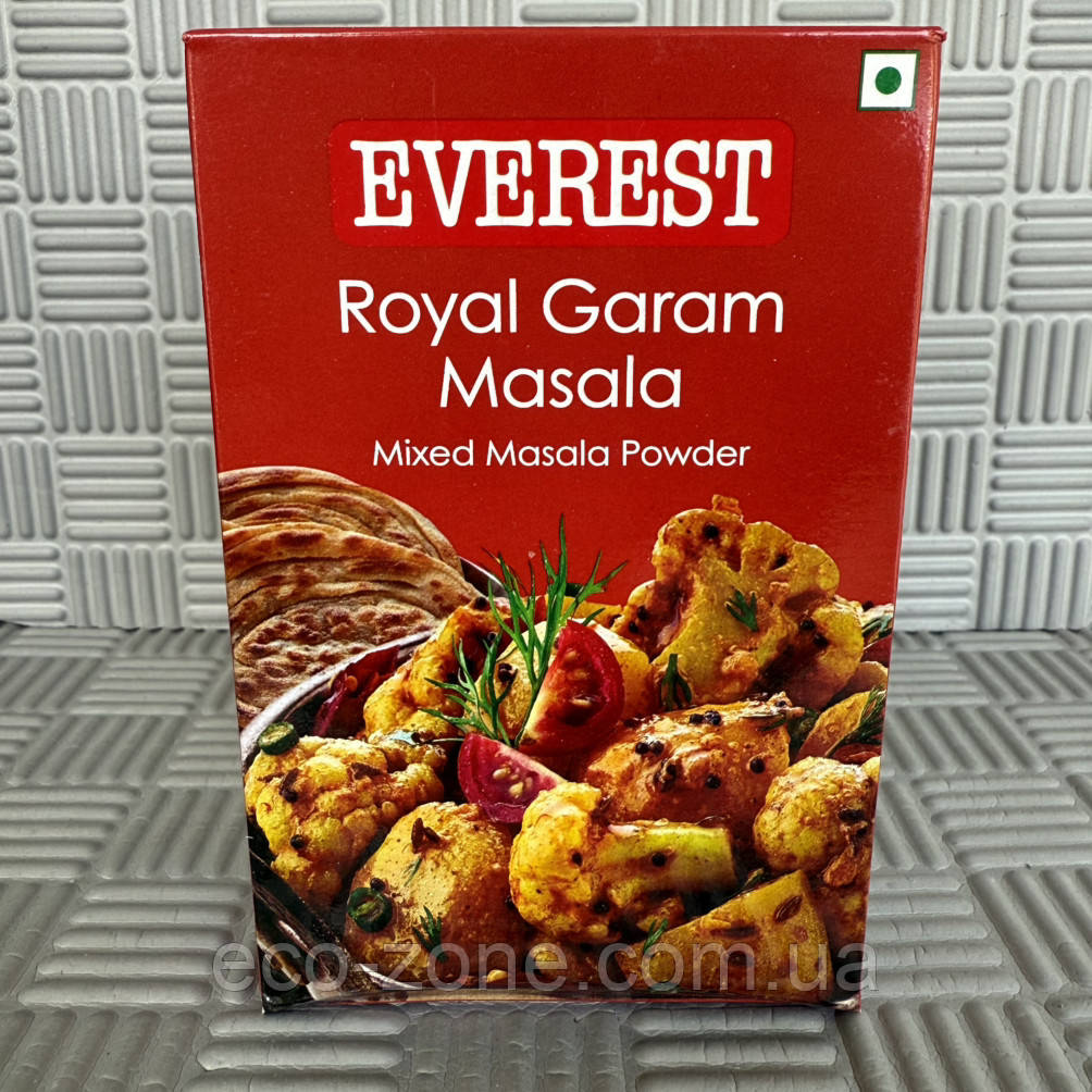 Суміш спецій Роял Гарам Масала Еверест, 100 г Everest Tea Masala. Оригінальний. Індія. Термін до 06/2025, фото 1