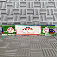 Ароматичні палички Базилік Священний. Схвалення. 15г Satya