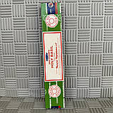 Ароматичні палички Базилік Священний. Схвалення. 15г Satya, фото 2