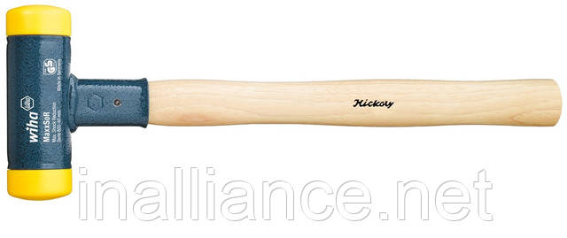 Молоток 35 х 355 мм без віддачі з поліуретану з дерев'яною ручкою з карію Wiha 02094