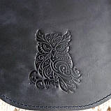 Клапан для сумки "Пугач". Колір "Темно-синій"., фото 3