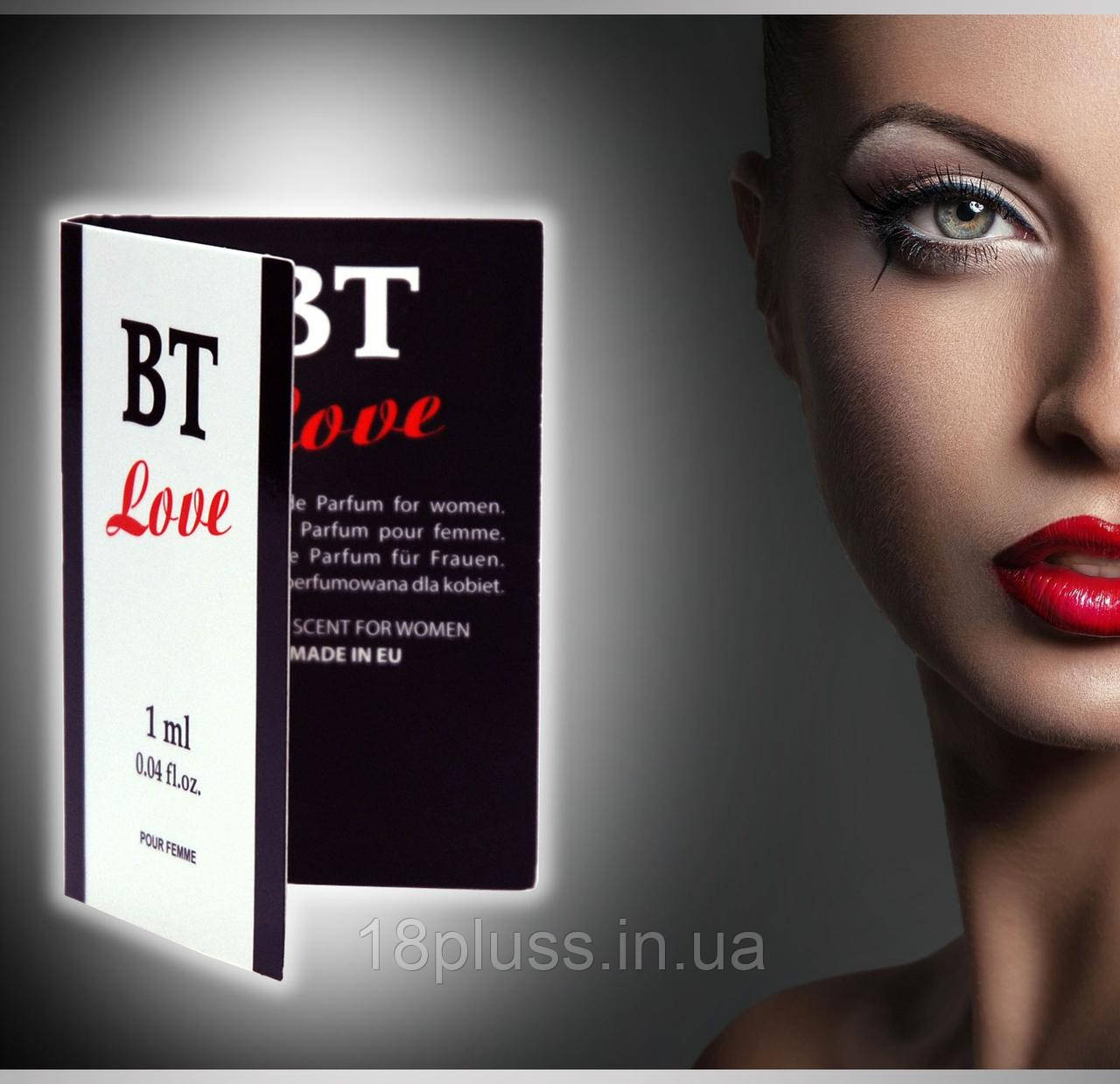 Парфумована вода з феромонами для жінок BT Love Women, 1 мл — чувственность в каждом вдохе, фото 1