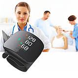 Наручний тонометр IW49 з голосом, LED-екраном і зарядкою від USB, фото 3