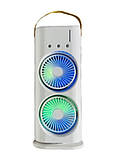 Портативний зволожувач повітря LY-887 з вентилятором і LED-підсвіткою, фото 4