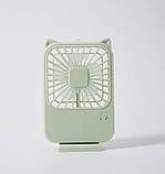 Мінівентилятор AND064 з USB-зарядкою і гачком для підвішування, фото 5