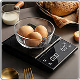 Кухонні ваги FLIX WAG09 з функцією таймера та термопідкладкою, фото 5