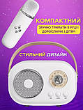 Дитячий бездротовий мікрофон-караоке C-20 з Bluetooth і вбудованою колонкою, фото 5