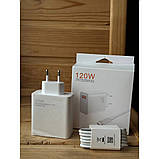 Мережевий зарядний пристрій на 120 Вт із роз'ємом USB Type-A, підтримка швидкого заряджання QC 3.0, фото 8