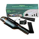 Бездротовий ручний пилосос для автомобіля та дому Car Vacuum Cleaner Home&Car USB Type-C, фото 6