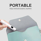 УФ LED-лампа-ліхтарик для сушіння нігтів, акумуляторна, USB, 3 W, з таймером і дисплеєм, фото 5