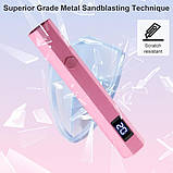 УФ LED-лампа-ліхтарик для сушіння нігтів, акумуляторна, USB, 3 W, з таймером і дисплеєм, фото 8