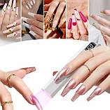 УФ LED-лампа-ліхтарик для сушіння нігтів, акумуляторна, USB, 3 W, з таймером і дисплеєм, фото 4