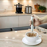 Ручний електричний спінювач молока S3 з USB, 3 швидкості, віночок із неіржавкої сталі, фото 10