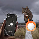 Розумний Bluetooth-трекер для пошуку речей сумісність Find My білий чорний, фото 2