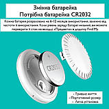 Розумний Bluetooth-трекер для пошуку речей сумісність Find My білий чорний, фото 9